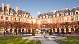 Khách sạn ở Paris nằm gần sân bay Place des Vosges