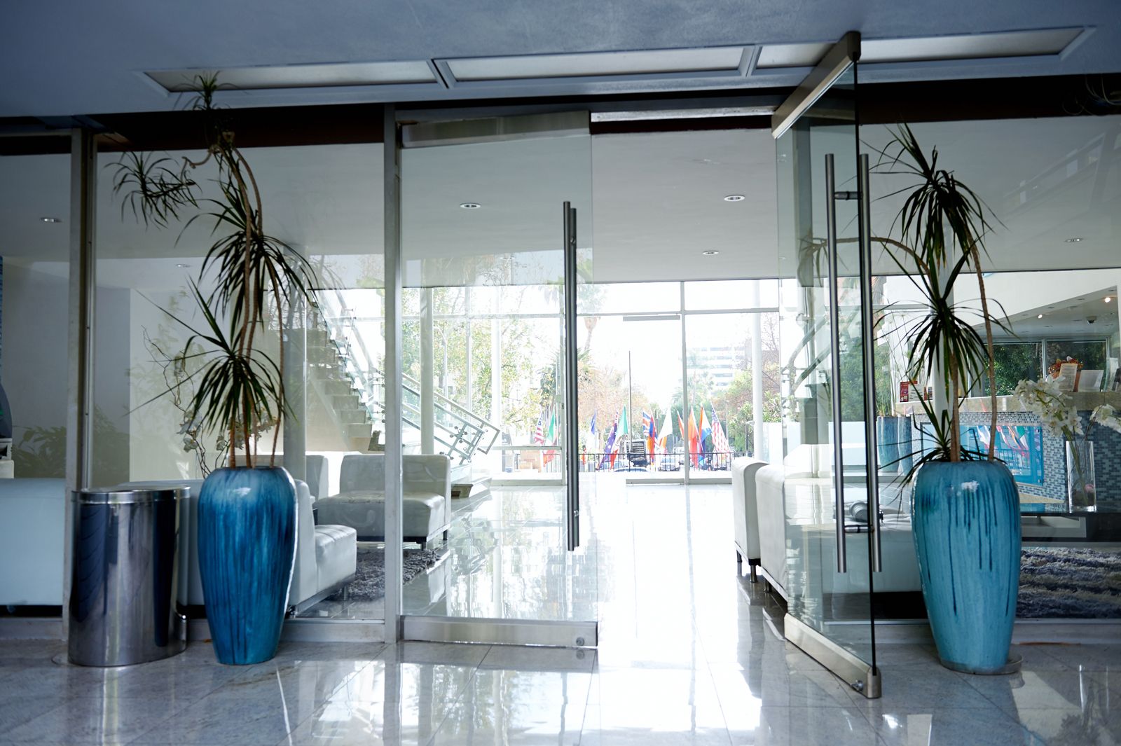 Lối vào khách sạn